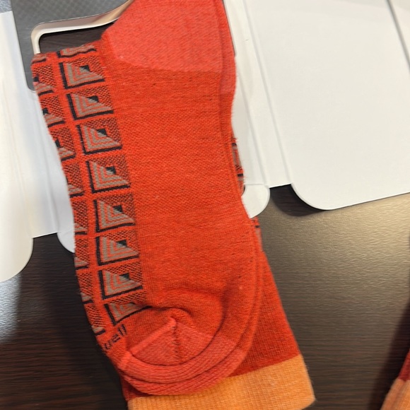 Sockwell Essentials men’s Cubist merino socks in poppy size L/XL - Picture 7 of 8